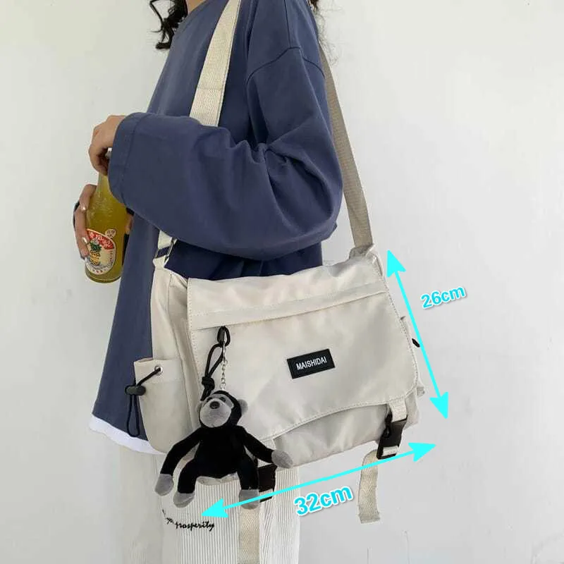 N Women Canvas Messenger Bags | New Women Messenger Bag | Shoulder Bag | Bags - Crossbody Bags -