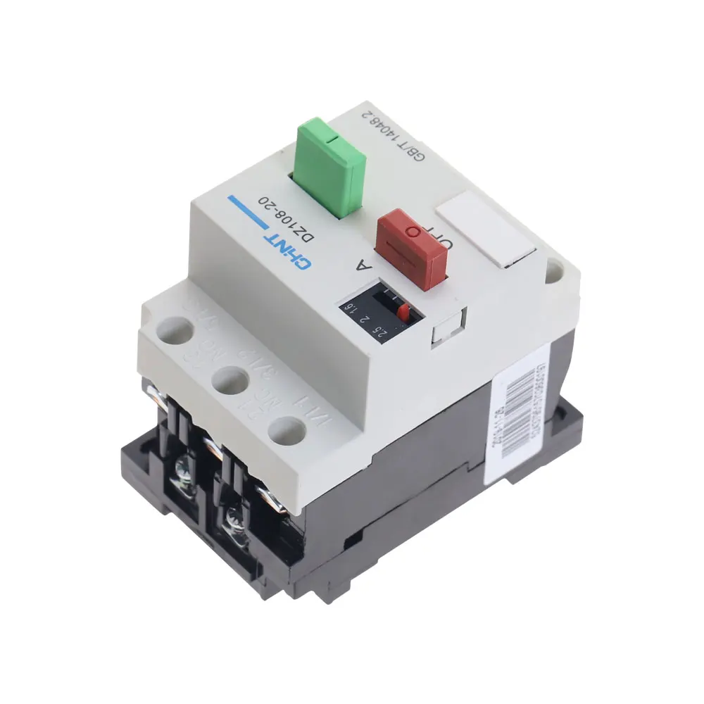 CHNT DZ108 20/211 5A (3.2 5A) автоматический выключатель защиты двигателя 3VE1 MCCB в литом
