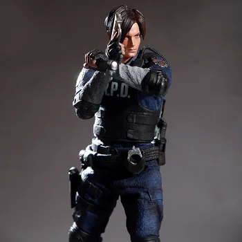 

32cm Game Character Leon S Kennedy PVC Figure Collectible Model Toys Gift
