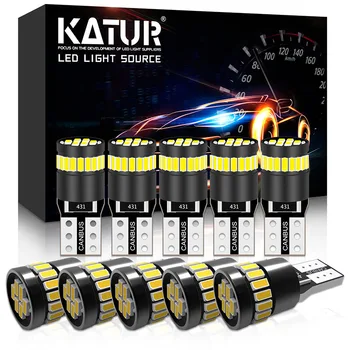 

10pcs T10 W5W LED Canbus Bulbs Led car Parking Lights For Focus Fiesta Fusion Ranger C-max S-max Kuga F150 Ford Mondeo MK3 MK4