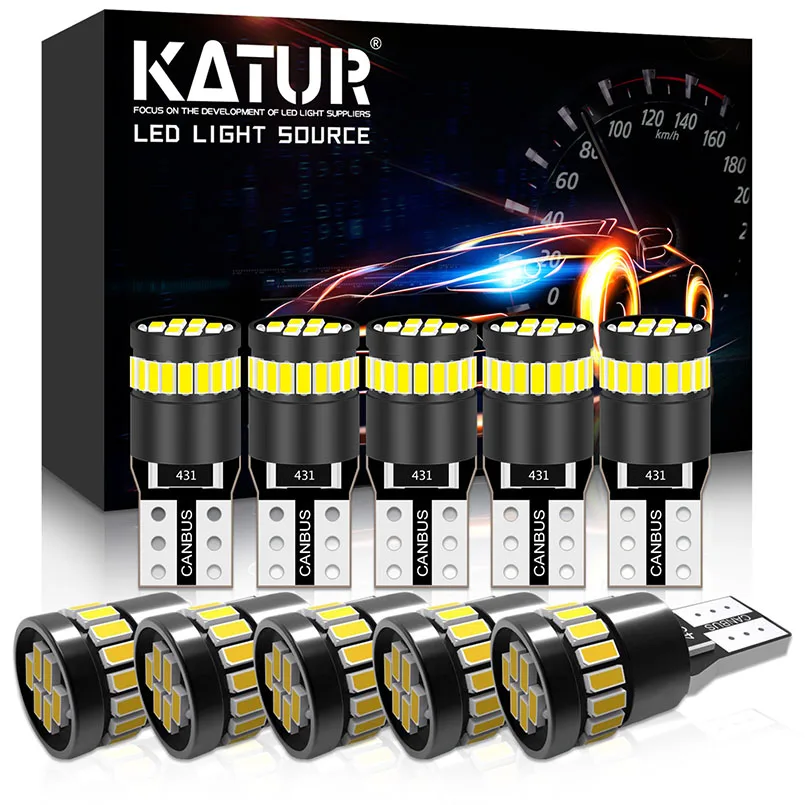 10x T10 W5W LED في Canbus لمبات 168 194 led التخليص مصابيح العلامات الجانبية لمرسيدس بنز W211 W221 W220 W163 W164 W203 C E SLK