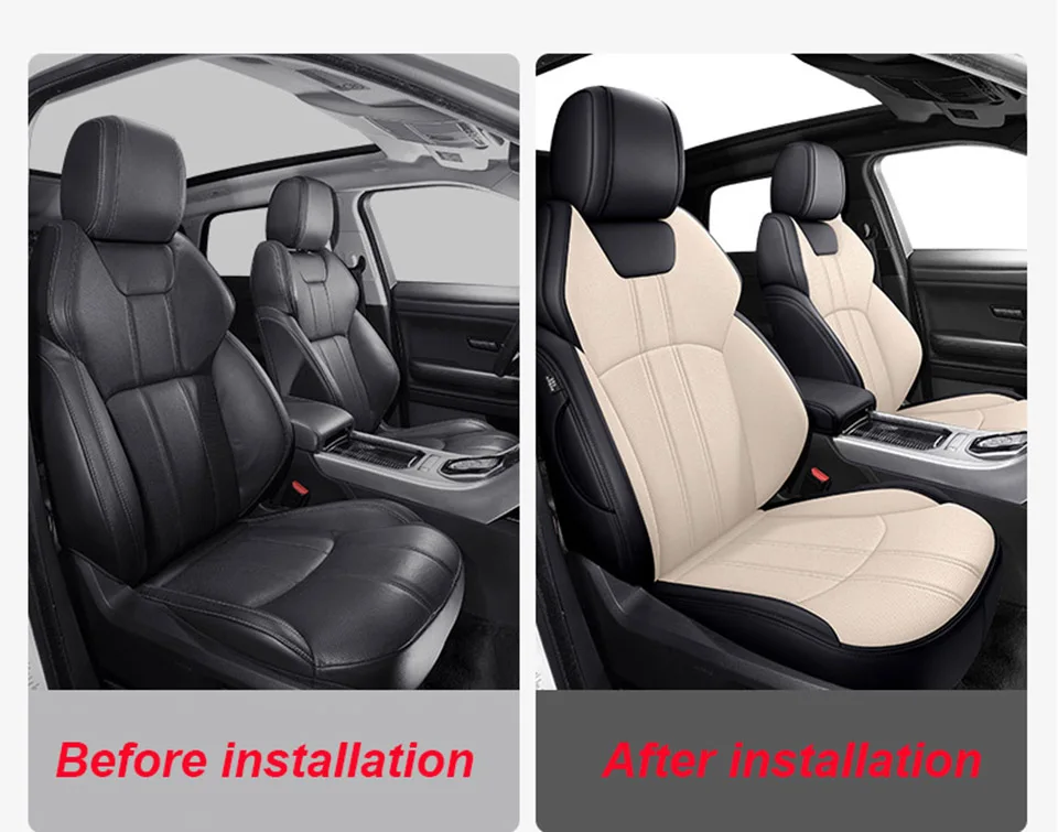 9 Pcs Car Seat Covers Full Set For Peugeot Rifter 2018 2019 2020 2021