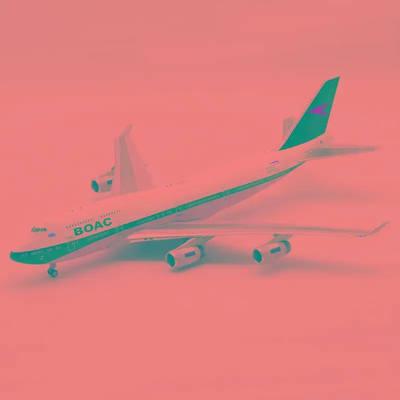 Inflight BRITISH AIRWAYS BOAC BOEING 747 G-BYGC 1/200 литье под давлением модель самолета