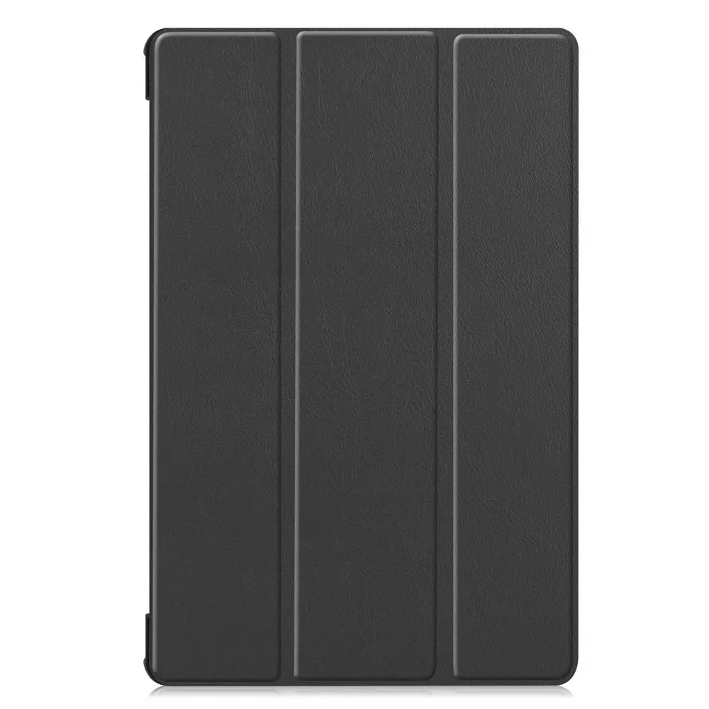 Black Ультра тонкий легкий умный чехол защитный чехол-подставка для Samsung Galaxy Tab S6 10,5 T860 T865 планшет Funda Coque Capa - Цвет: Black