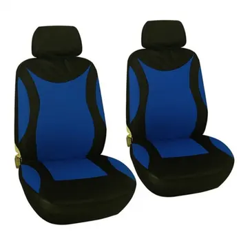 

4 Pcs Car Seat Cover Full Set Polyester Fabric Universal Automobile Seat Covers For Seat Protector Interior Accessories