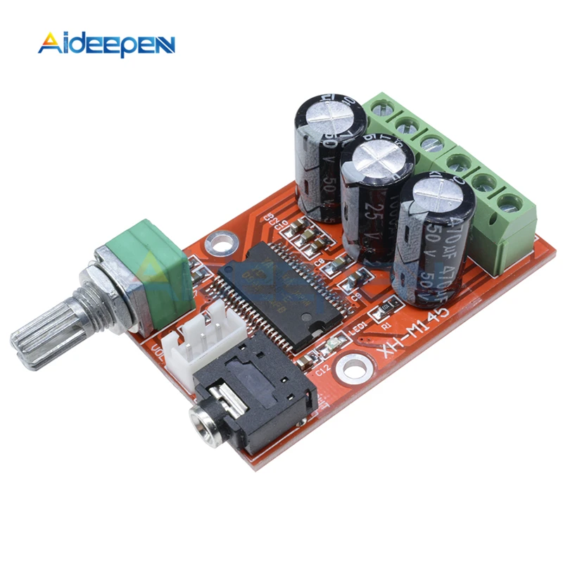

DC 12V 1.5A YDA138-E Digital Audio Amplifier Board 12W*2 Stereo Dual Channel Audio Amplifiers DIY Sound Speaker Home Theater