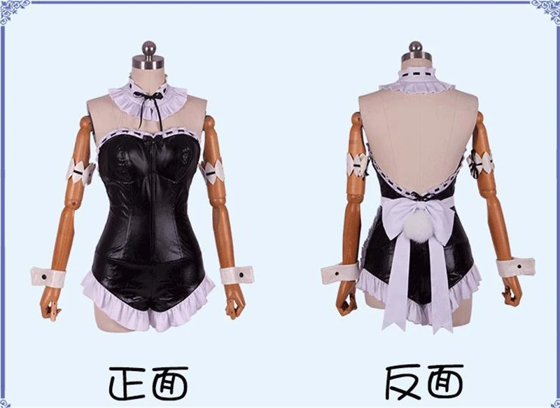 Аниме Re:Life in a different world of zero Ram Rem милый сексуальный костюм для девочек с кроликом