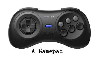A Gamepad 8BitDo M30 Bluetooth геймпад для sega Genesis Мега Тип укрепления для переключателя ПК MAC паровой смартфон беспроводной игровой контроллер - Цвет: A Gamepad