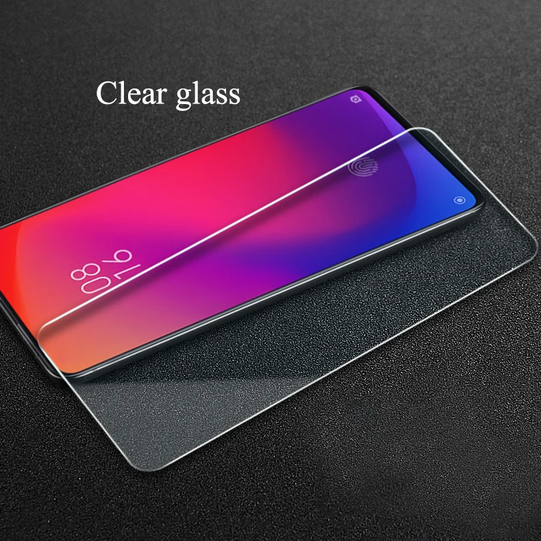 Прозрачный Защитная пленка для экрана для Xiaomi mi 9T Pro, закаленное стекло для mi 9T Pro, против синего излучения, отпечатков пальцев, матовая, 9H - Цвет: Прозрачный