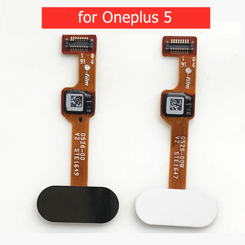 Для Oneplus 5 сканер отпечатков пальцев кнопка домой гибкий кабель сенсорный