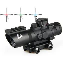 PPT HAMR Scope 4x24 мм прицел с красной точкой Mark 4 Высокая точность многодиапазонный прицел для AR Shoot охотничьи gs1-0403