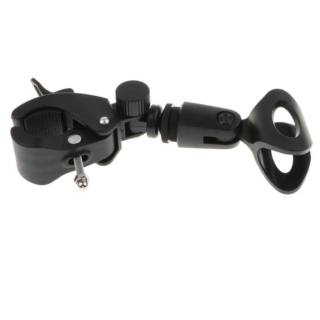 Microphone Stand Tripod Mic Stands Mic Clip Holder Adjustable Holder Clip Tripod Clip Mount Stand PVC