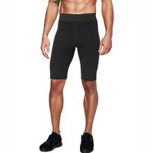 Новые мужские Компрессионные шорты из эластичного неопрена для занятий фитнесом и фитнесом, быстросохнущие дышащие спортивные штаны, мужские шорты