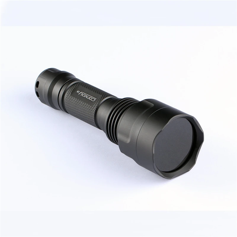 Convoy C8 LGs 5 Вт светодиодный Мощный NV фонарик флуоресцентная лампа обнаружения 18650 светодиодный тактический фонарь прожектор походный фонарь