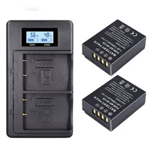 DurabaleNP-W126 Battery Charger Kit XH1 XT20 X100F XA5 XPRO For Fuji Camera LCD digital display charger 5V