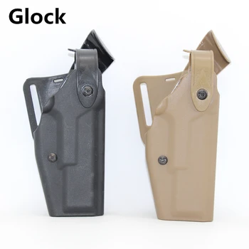 

Military Right hand Holster For GLOCK 17 19 22 23 31 32 Airsolf Tactical Gear gun case pistola gun bag for hunting accessories