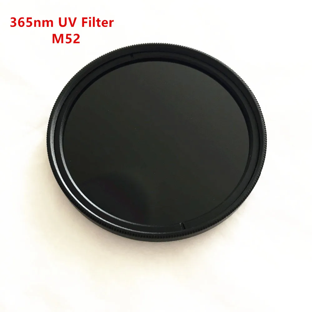 УФ фильтр 52 мм с 365nm UV пройти Камера ZWB2 UG1 U 360 черного ультрафиолетового Стекло