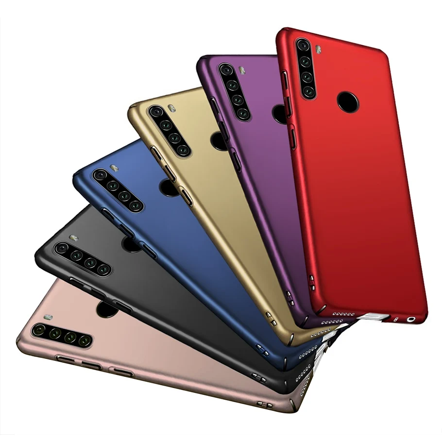 Чехол для Xiaomi Redmi Note 8 pro ударопрочный жесткий защитный чехол телефона 8t задняя