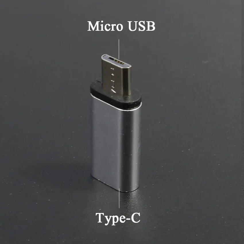 YuXi-Silver-Data-Cable-Charging-Cable-Converter-Adapter-for-iPhone-Android-Micro-USB-Type-C-to (4)