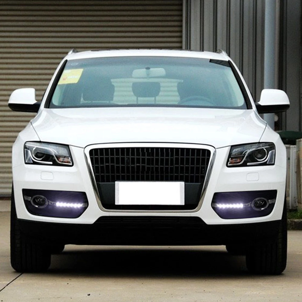 Автомобильная проблесковая 1 комплект DRL Для Audi Q5 2010 2011 2012 2013 светодиодный Дневной