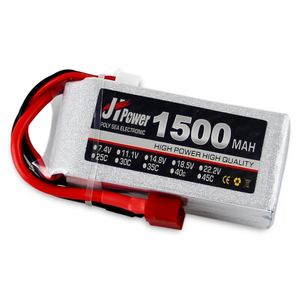 Литий полимерная батарея 1500mAh 100C 3S 11 1 V Вертолет для радиоуправляемого самолета