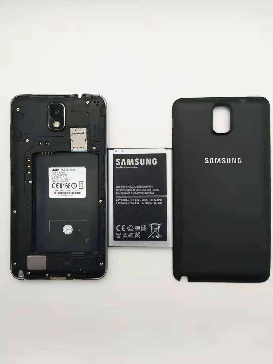 samsung Galaxy Note 3 N900 N9005 мобильный телефон четырехъядерный 5," 8MP 3g wifi gps note 3 Мобильный телефон отремонтированный