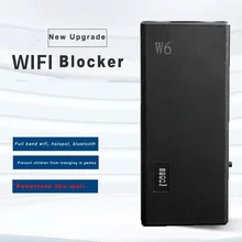 Détecteur de WIFI sans fil W6, Bluetooth 2.4G + 5.2G + 5.8G, pénétrer le mur