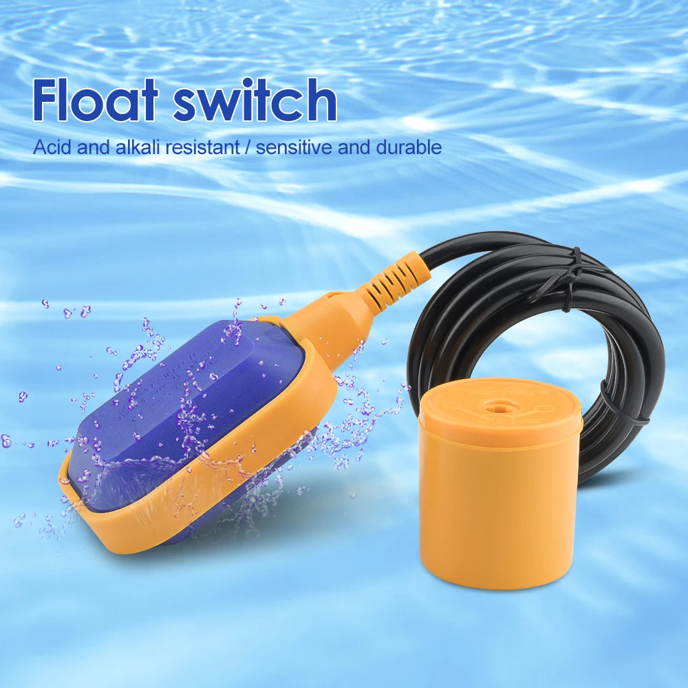 

1M 2M 3M 4M 5M Controller Float Switch Liquid Switches Liquid Fluid Water Level Float Switch Contactor Sensor Aquarium Tank Pool