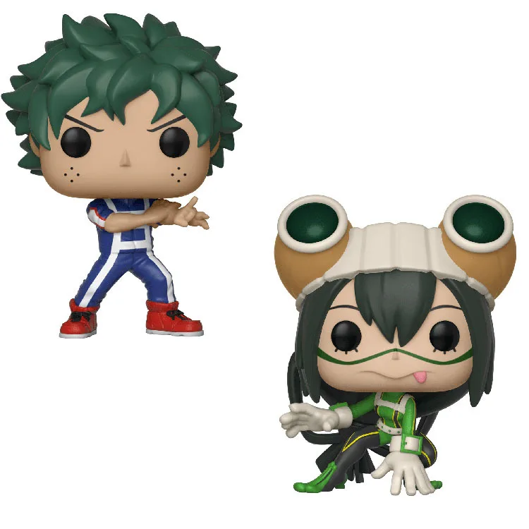 FUNKO POP Midoriya izku deku All Might pound Asui Tsuyu Zero Todoroki Shoto Игрушка Мой герой Academy фигурка для подарка