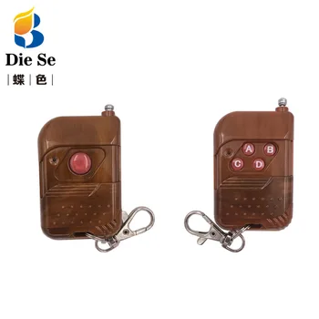 

433Mhz Wireless Remote Control 1 and 4 buttons 1527 Learning Code 433mhz Transmitter For Gate Garage Door controller no clone