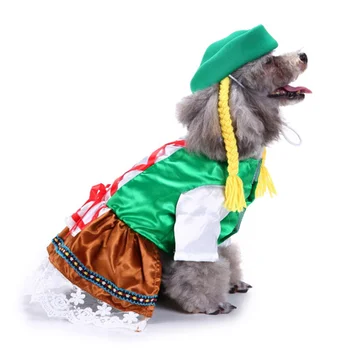 

1pc Costume Durable Polyester Creative Dog Clothes Dressing Accessories for Halloween Party