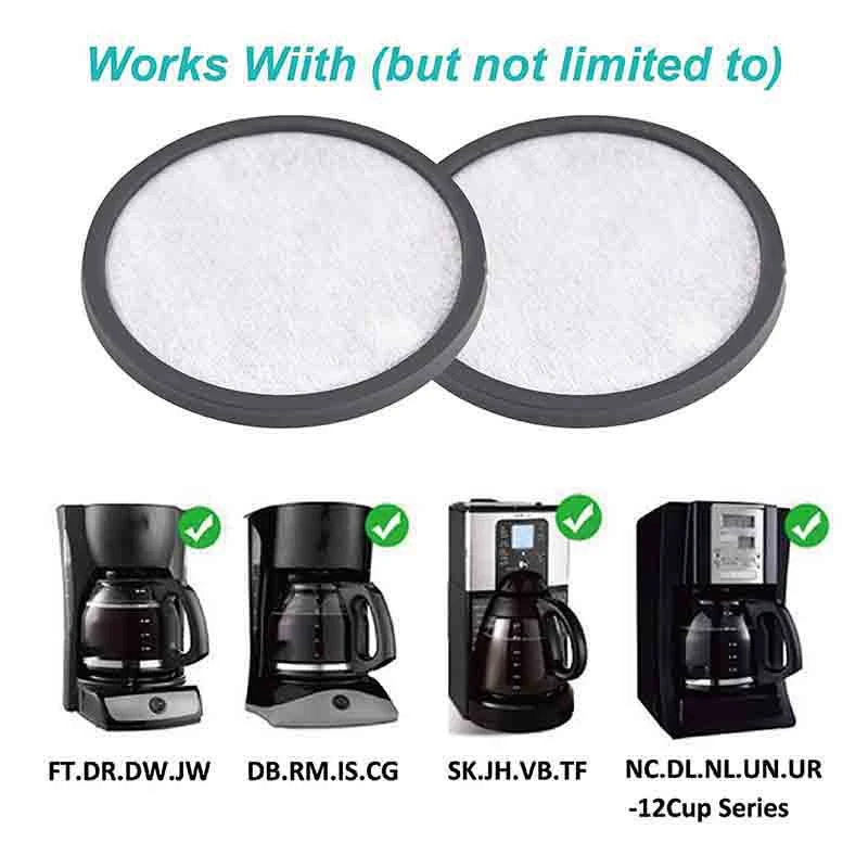

Hot New 24 Packs Coffee Filters Discs Compatible for Mr Coffee Filter Replacement Coffee Maker Filter Discs