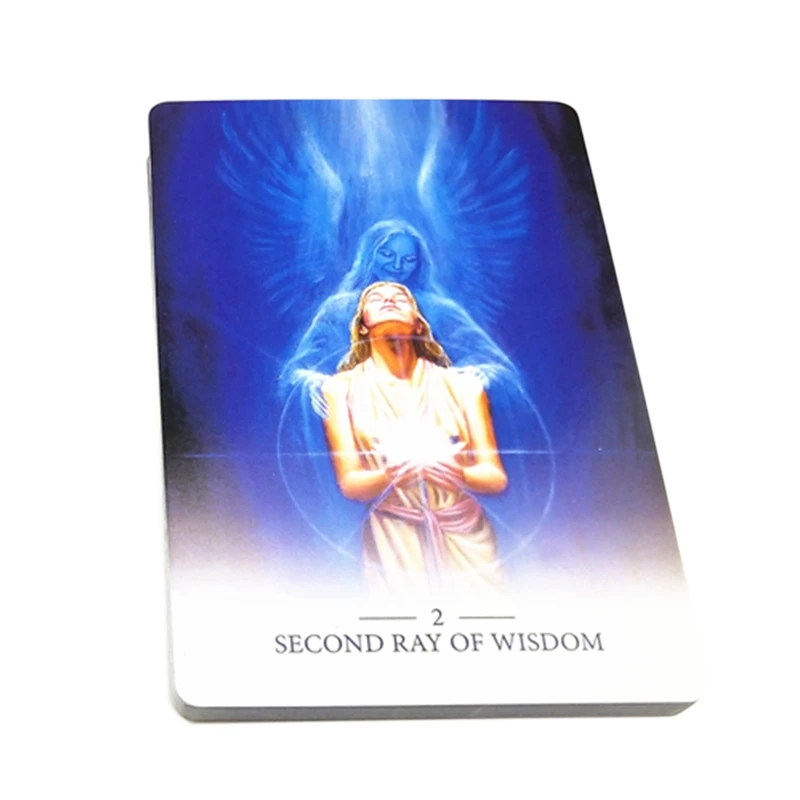 

Lightworker Oracle 44 Cards Deck Tarot Full English Fun Board Game Playing Card 124F