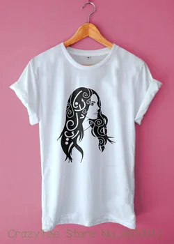 

Women's Tee Lana Del Rey Pop Art Stencil Style Singer New Casual Street Wear Unisex T-shirt Movie Shirt