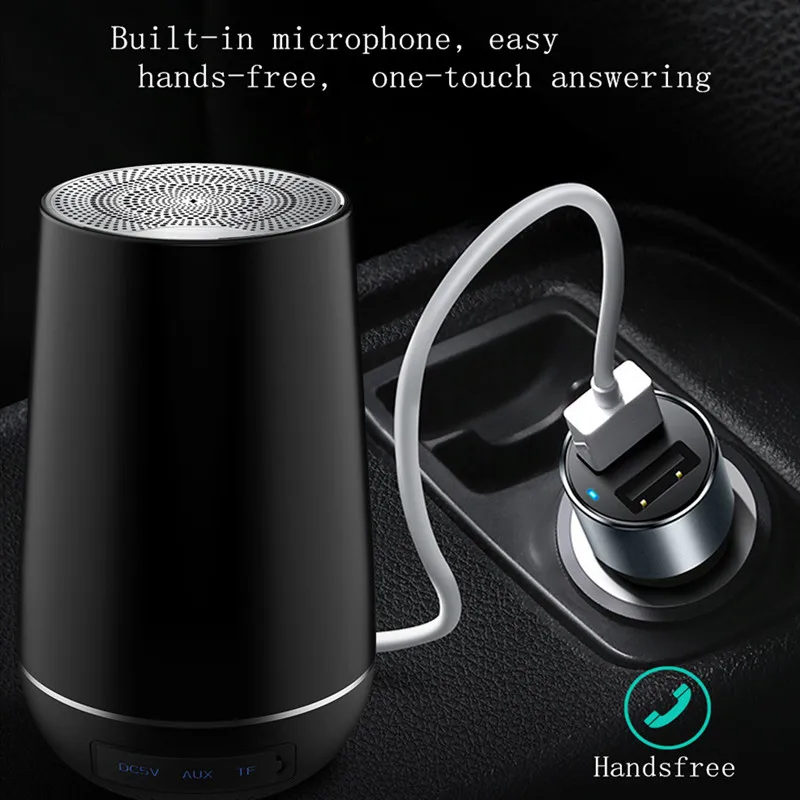 

connected play 6 hours wireless hands-free speaker + microphone TV outdoor USB TF card portable bluetooth speaker Ses Sistemi