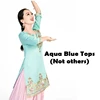 Aqua Blue Tops