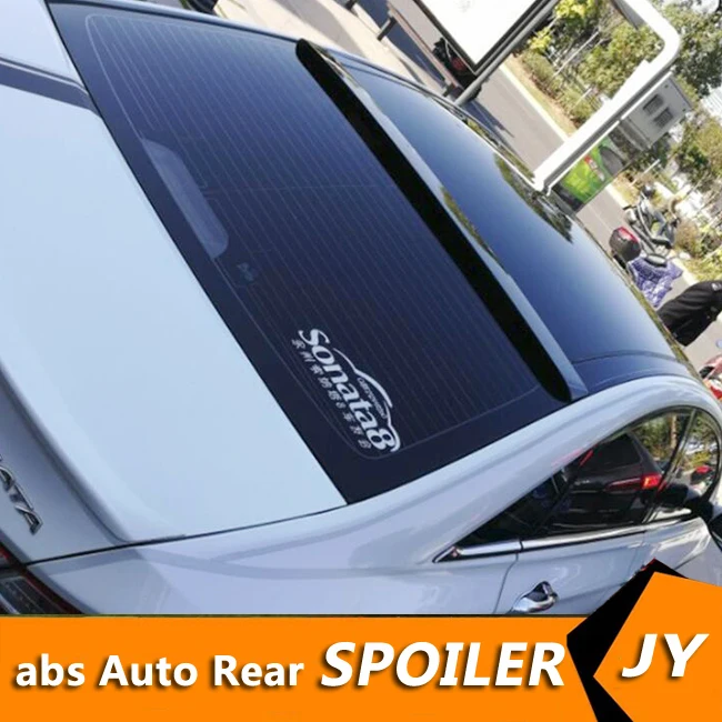 For HYUNDAI Sonata Roof Spoiler 2015-2017 spoiler High Quality ABS Material Car Rear Wing Primer Color | Автомобили и мотоциклы