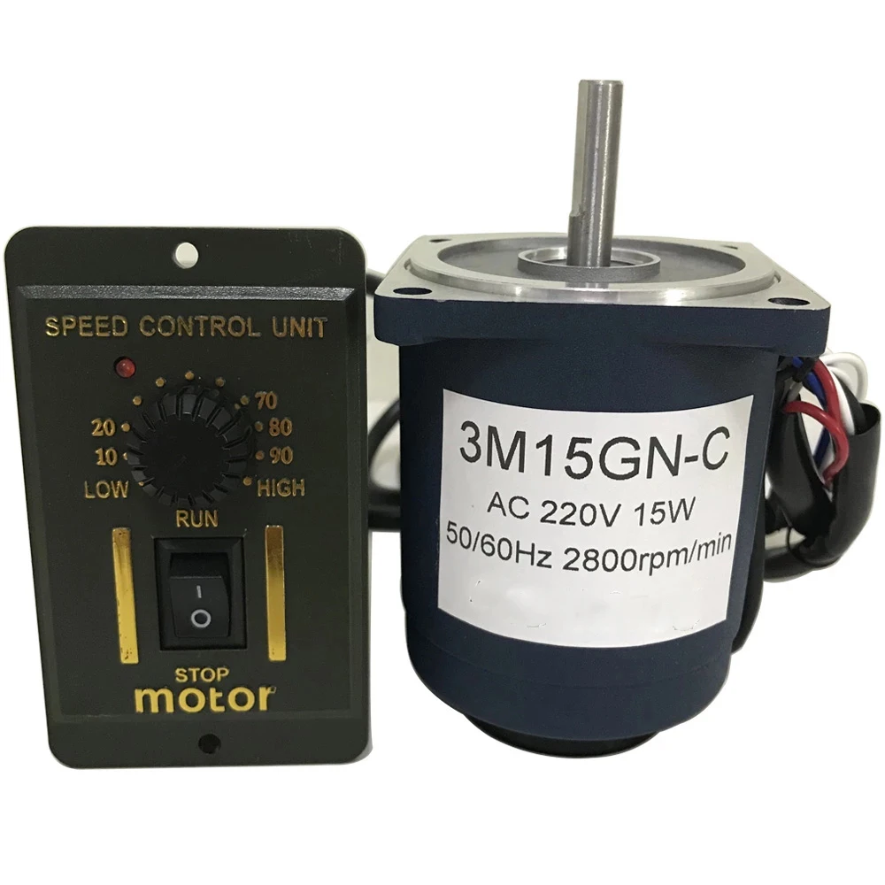 

15W AC 220V Motor Single Phase High Speed 1400rpm 2800rpm Electric Motor Speed Controller Reversed For High-End Smart Devices