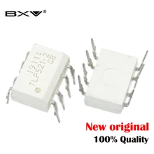 (10 peças) TLP521-2 P521-2 521-2 dupla optoacoplador transistor saída dip-8 original autêntico