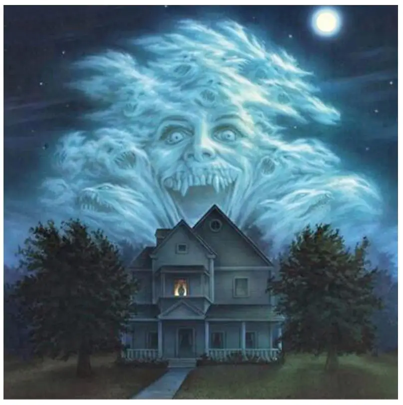 Замок Алмазная мозаика Фантомы алмазное искусство призрак картина Стразы