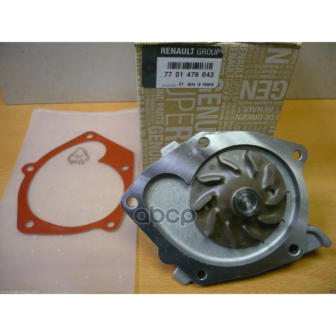 Ren7701479043_помпа! Renault Espace/Laguna/Megane/Trafic 1.8/2.0/1.9dti 00 Renault 7701479043 RENAULT арт. 7701479043