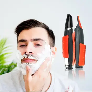 

Multifunctional Double-head Electric Hair Trimmer Kit Precision Eyebrow Trimmer with LED Light for Men Hair Eyebrow Daily Care