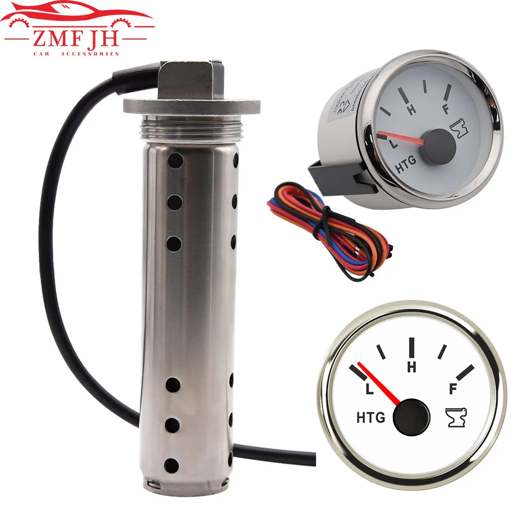 

Stainless Steel Sewage Sensor for Marine Boat Yacht RV Water Tank Level Gauge 0-190/240-33ohm Sewage Level Sensors 150MM -550MM