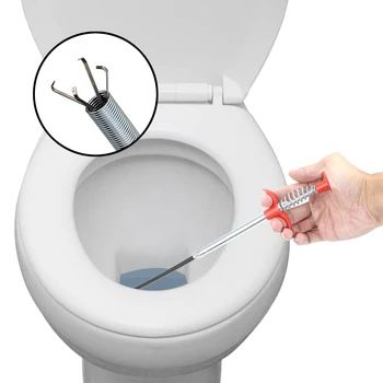 

NICEYARD Junk Sewer Dredge Handle Hair Cleaning Tool 157cm Sewer Cleaning Brush Bendable Hand Bending Pressure Sewer Clip Device