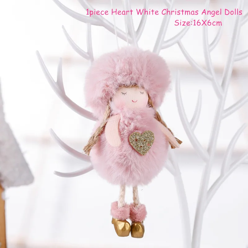 Christmas Angel Dolls For Xmas Tree Pendant Ornaments