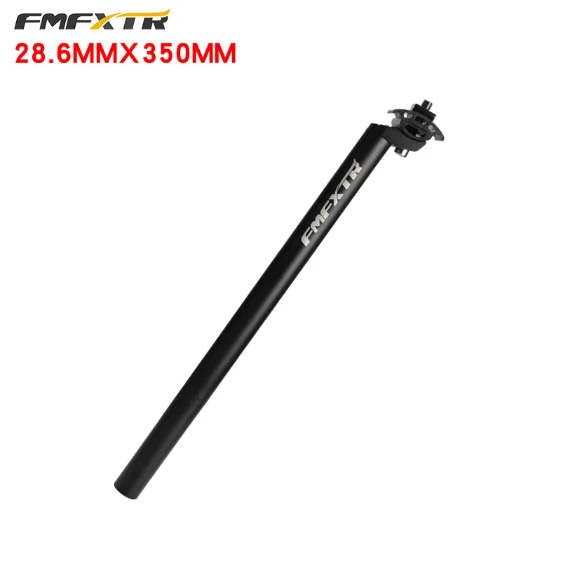 Black 28.6x350 FMFXTR металлический Подседельный штырь для горного велосипеда MTB горный велосипед Алюминий Подседельный штырь на подседельную трубу рамы 27,2/18,6/30,4 мм* 350/450 мм велосипедный вынос руля Запчасти - Цвет: Black 28.6x350