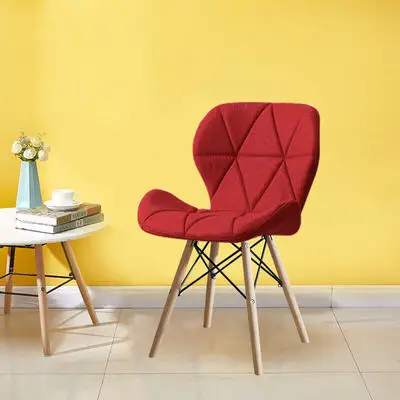Dining Chairs Study Dining Room Back Chair Home Simple American Retro Butterfly Chairs Nordic Living Room Dining Chair Sillas Cloth