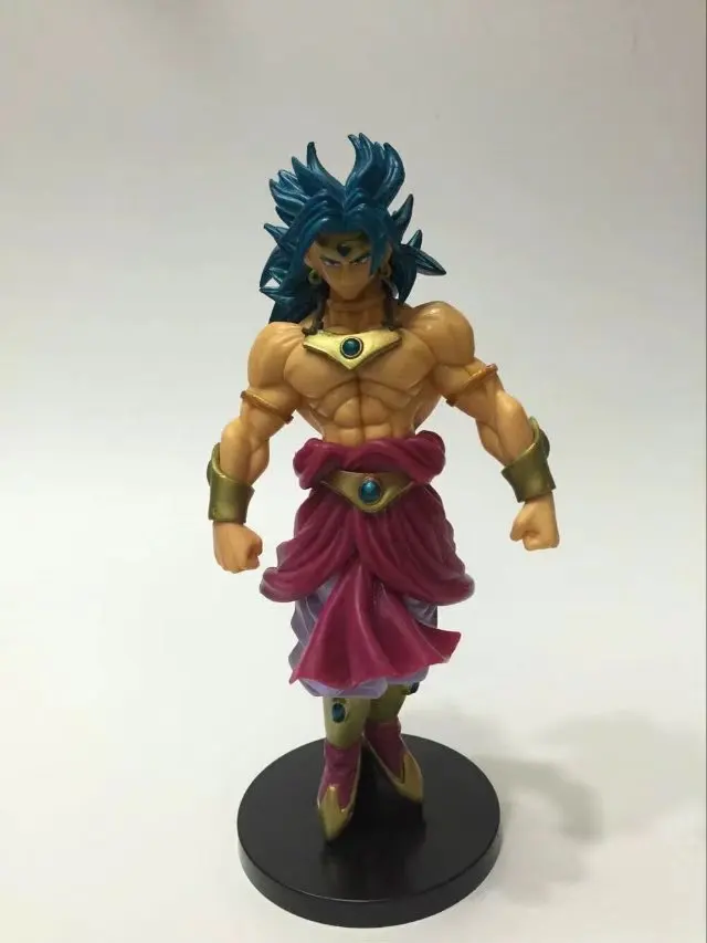 

Dragon Ball Budokai 7 Broly Vegeta Ultra Blue Hair Vegetto Battle Damage Goku Boxed Garage Kit