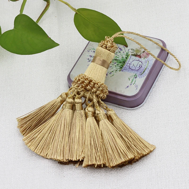 1PcSmallTasselFringeTrimCraftTasselsCurtainHangingPendantDIY
