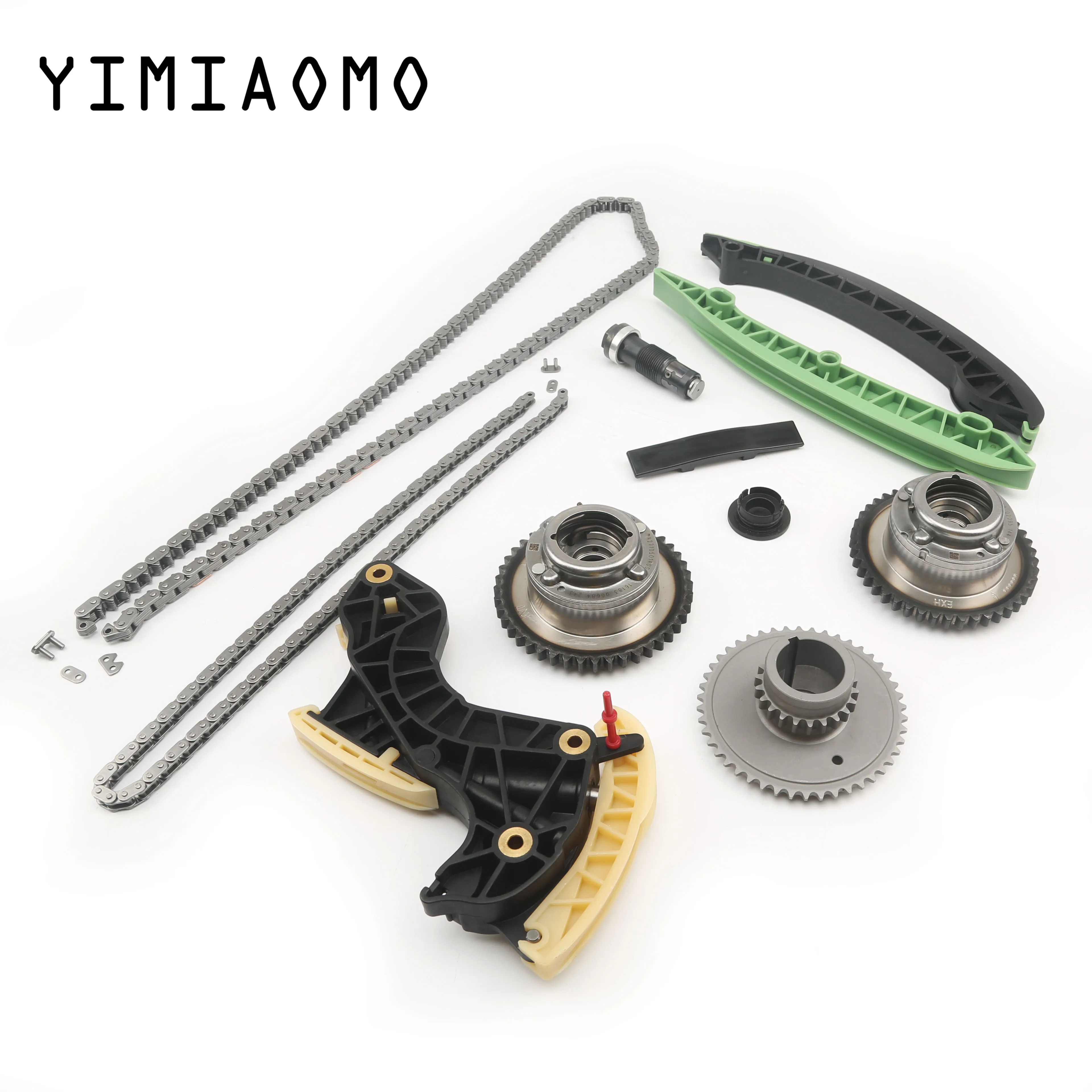 New Timing Chain Kit&Camshaft Adjuster Gear For Mercedes M271 C200 SLK EClass MOTORS IN1961867